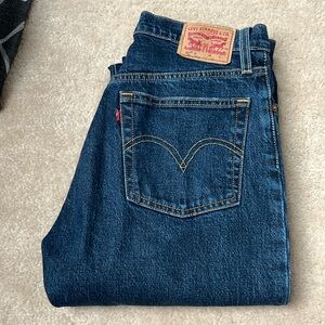 Levi's Women's 501 Skinny Stretch Jeans, Dark Blue, 26